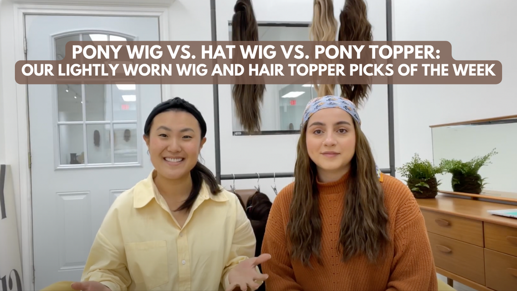 What's the best wig to wear in a ponytail? - Pony Wig vs. Hat wig vs. Pony Topper