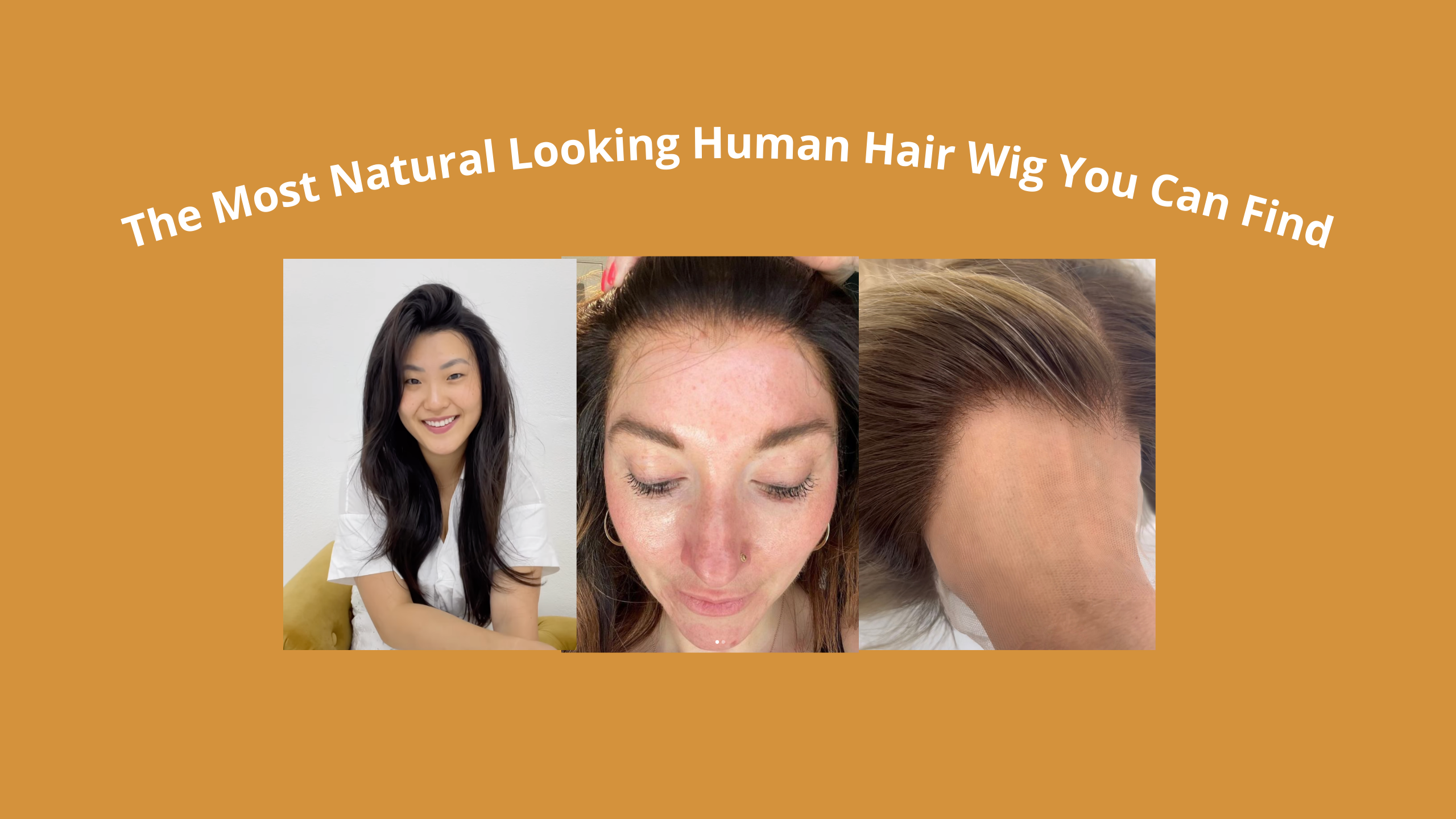 Natural looking wigs for sale best sale