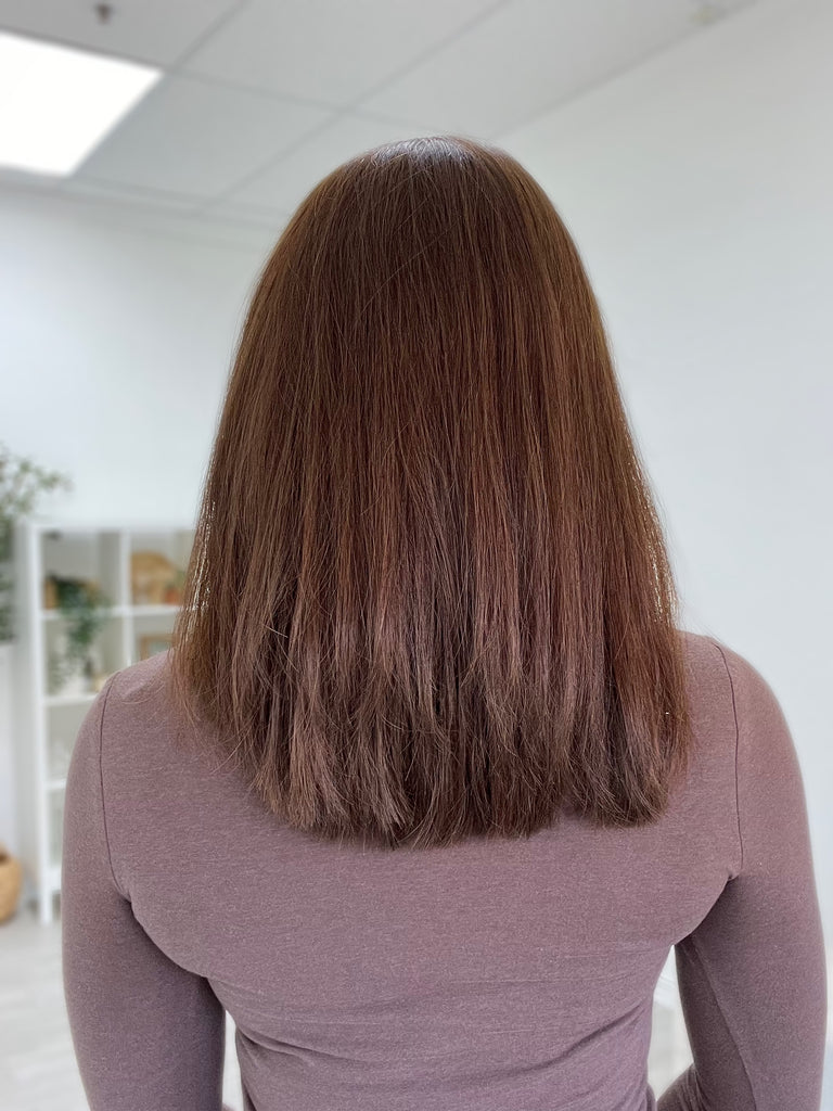  lace top human hair wig - red human hair wig - lace top wigs for women - breathable human hair wigs - affordable natural hair wigs - full coverage human hair wigs

