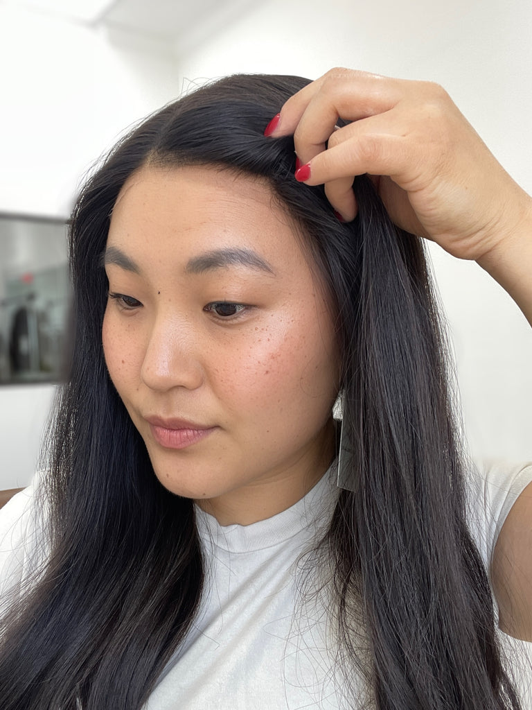  lace top human hair wig - black human hair wig - lace top wigs for women - breathable human hair wigs - affordable natural hair wigs - full coverage human hair wigs
