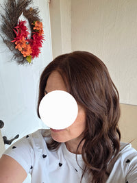 Madison Wigs Comfort Cap Lace Top Wig - Medium Brown - D663