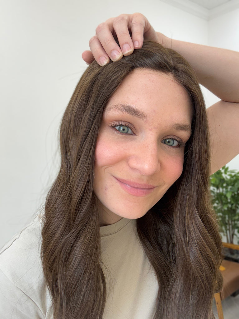 silk top lace front wig - lace front wig - lightly worn wig - preloved wig - wigs for women - affordable natural hair wigs - buy used wigs 