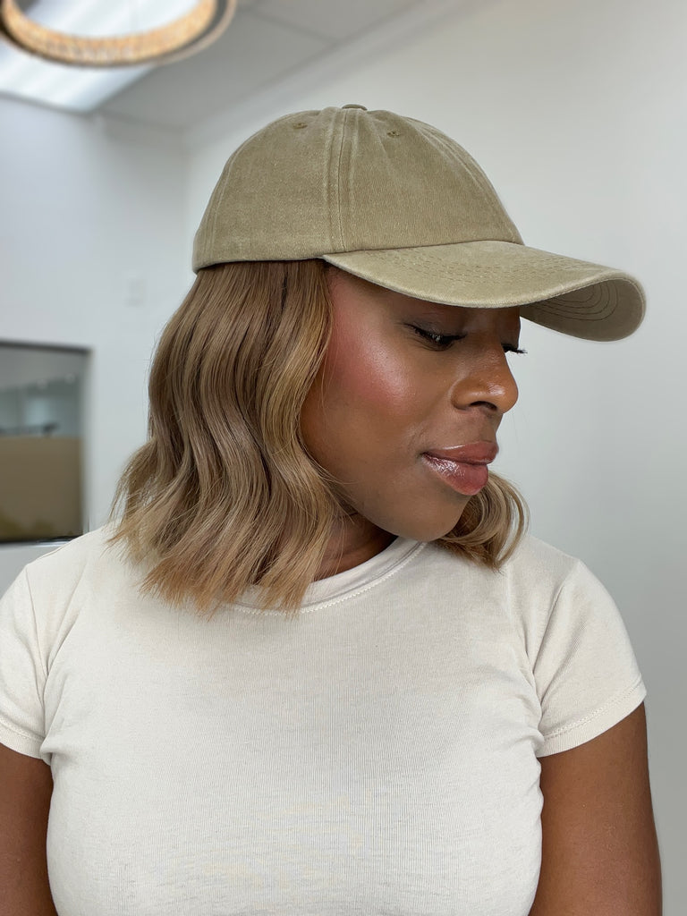 natural movement hair wigs - hat wigs - non-slip human hair wigs - easy to style human hair wig 