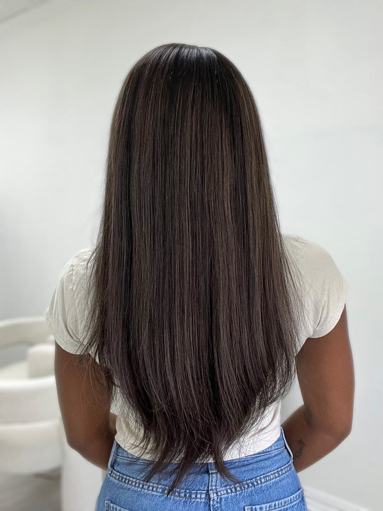 silk top lace front wig - lace front wig - lightly worn wig - preloved wig - wigs for women - affordable natural hair wigs - buy used wigs 