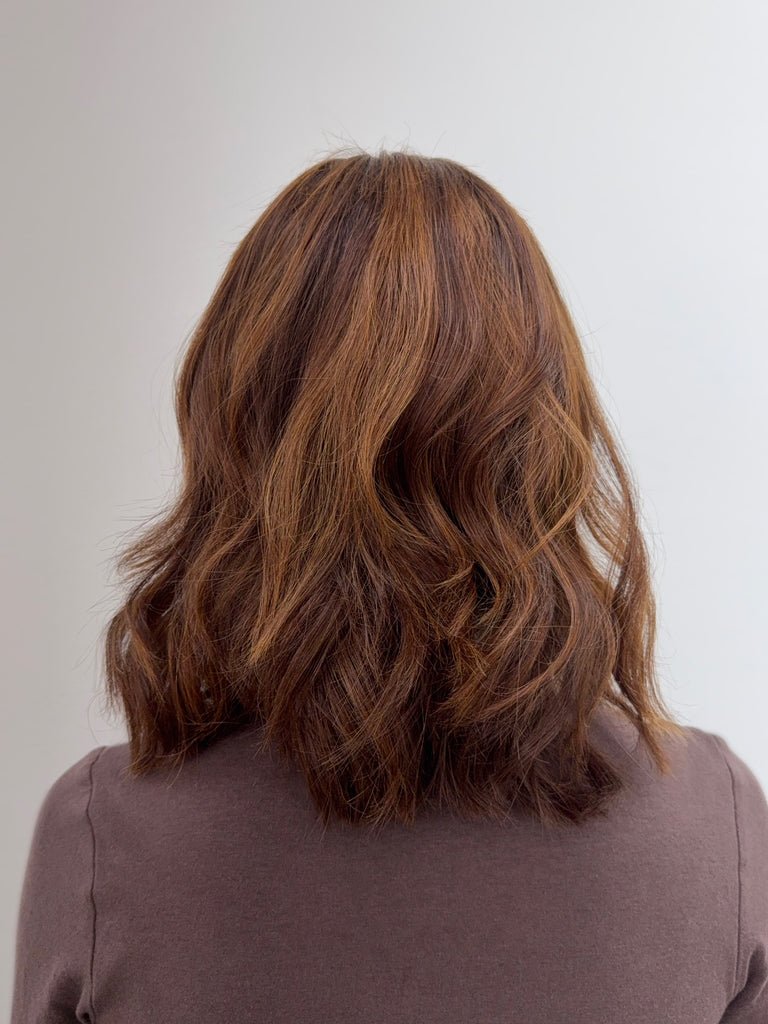 lace top human hair wig - brunette human hair wig - lace top wigs for women - breathable human hair wigs - affordable natural hair wigs - full coverage human hair wigs
