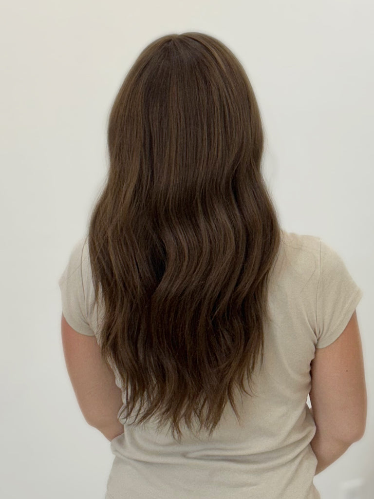 silk top lace front wig - lace front wig - lightly worn wig - preloved wig - wigs for women - affordable natural hair wigs - buy used wigs 