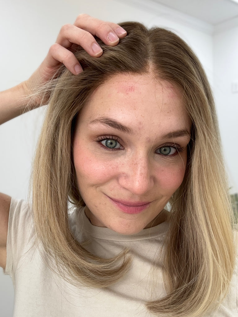  lace top human hair wig - blonde human hair wig - lace top wigs for women - breathable human hair wigs - affordable natural hair wigs - full coverage human hair wigs
