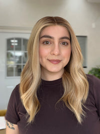 Follea Gripper Lite Silk Top, Lace Front Wig, "Chai Latte 5045" (R3561)