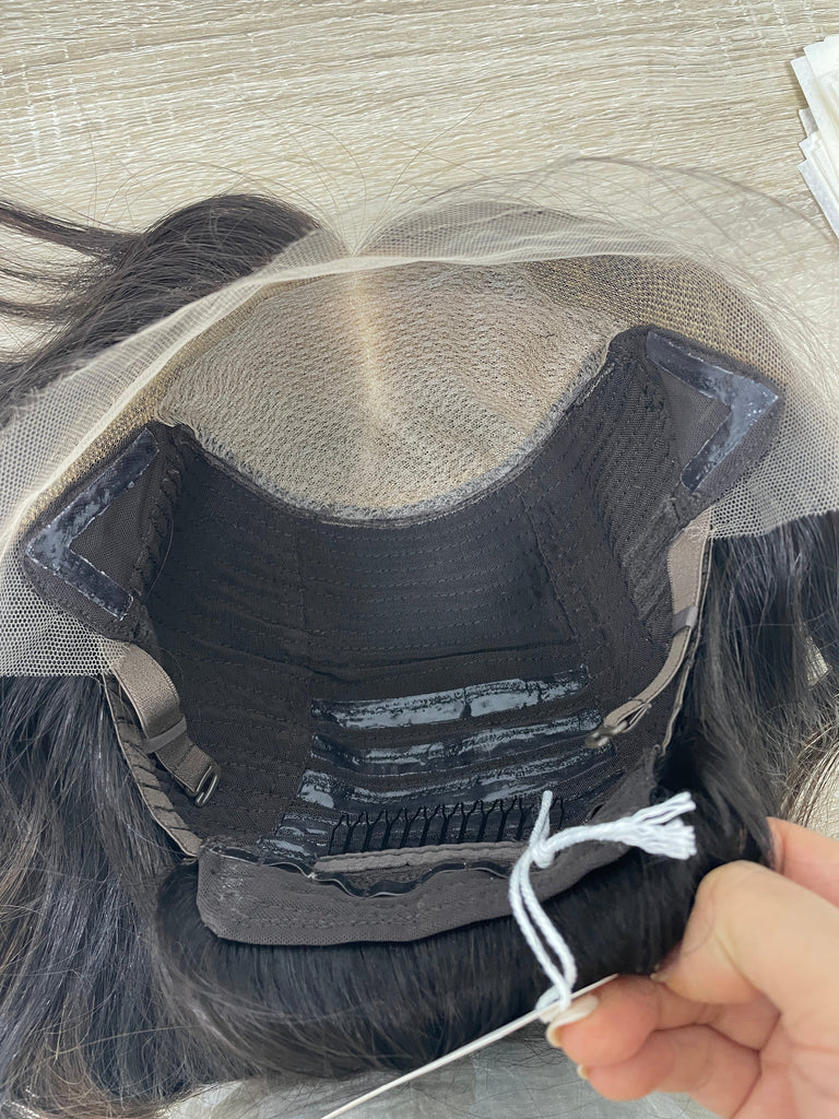 Mia Glueless 2.0 Lace Top Wig, size Medium, 22" length - Silk or Lace