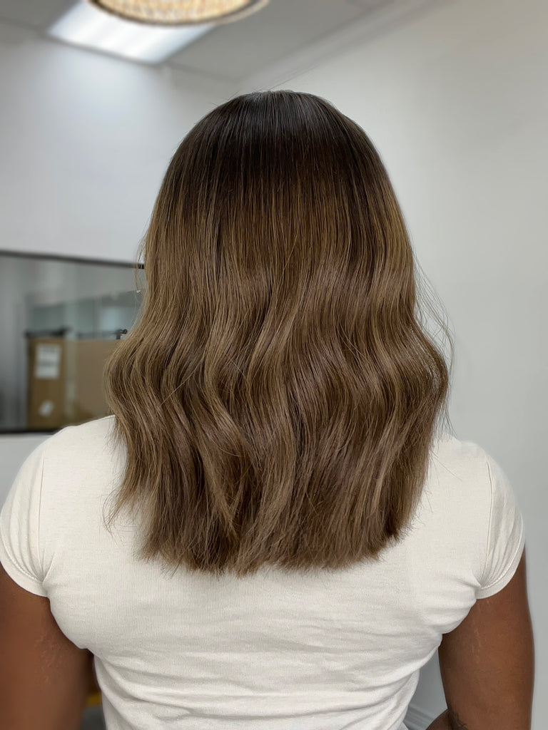  lace top human hair wig - blonde human hair wig - lace top wigs for women - breathable human hair wigs - affordable natural hair wigs - full coverage human hair wigs
