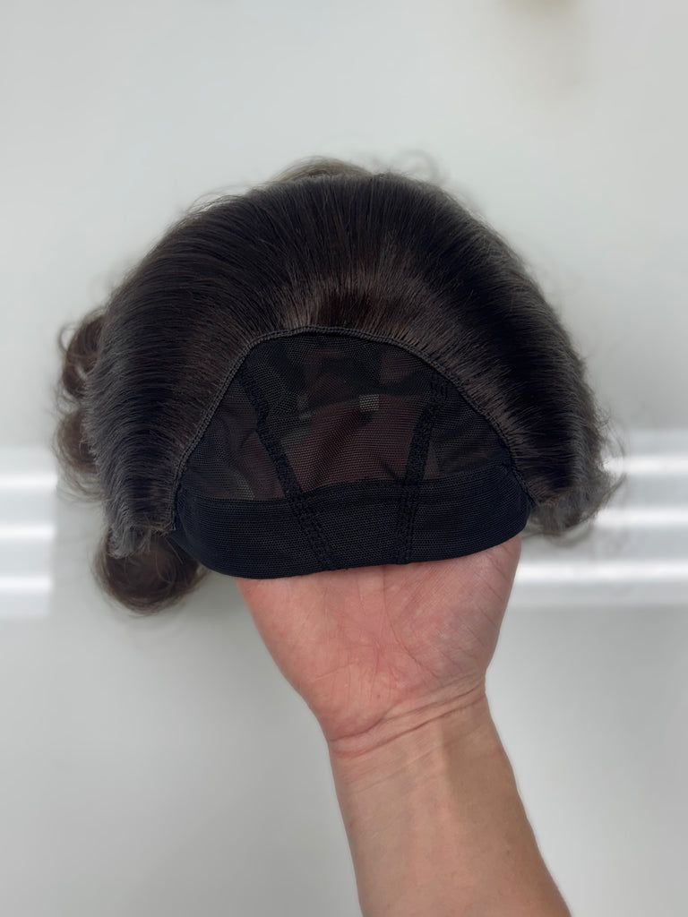 natural movement hair wigs - hat wigs - non-slip human hair wigs - easy to style human hair wig 