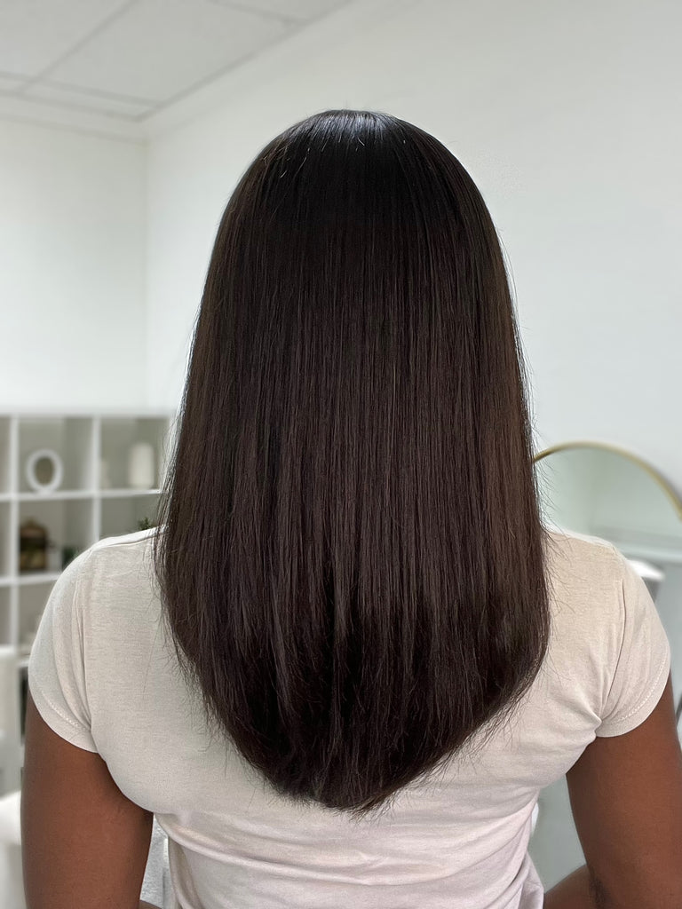  lace top human hair wig - black human hair wig - lace top wigs for women - breathable human hair wigs - affordable natural hair wigs - full coverage human hair wigs
