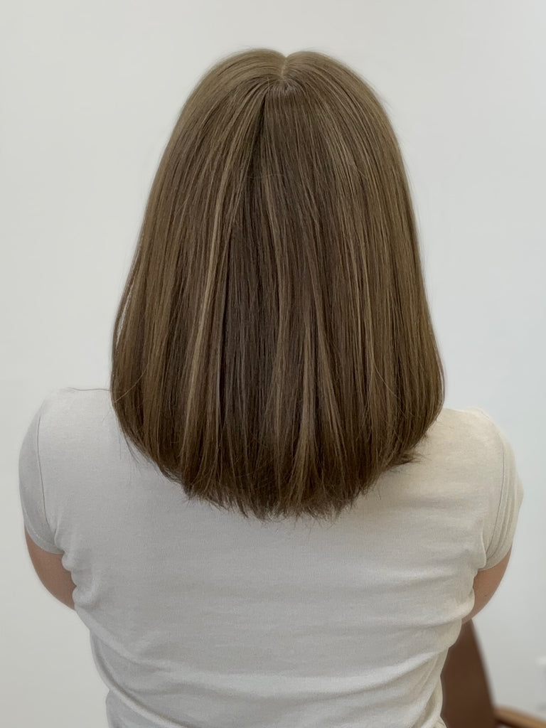  lace top human hair wig - blonde human hair wig - lace top wigs for women - breathable human hair wigs - affordable natural hair wigs - full coverage human hair wigs
