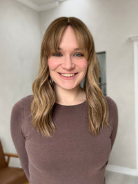 Highline Wigs Silk Top Topper, "Light Lexie with Level 6 Root" (R3524) - TAKE AN ADDITIONAL 10% OFF WITH CODE LASTDAY10 - FINAL SALE