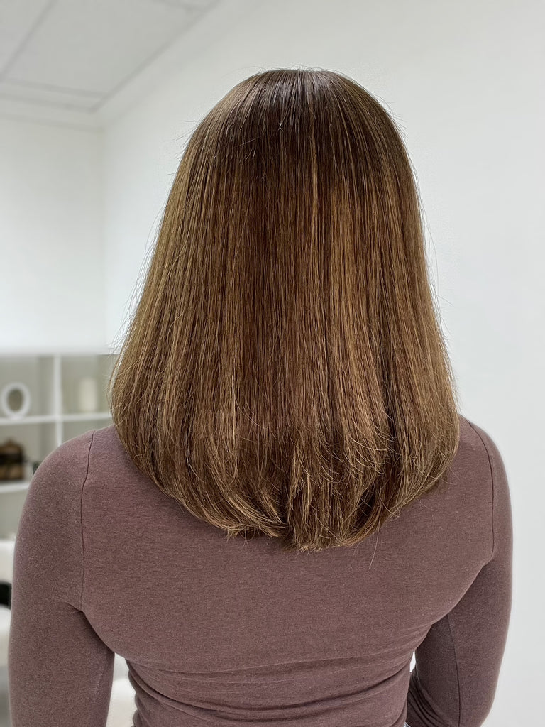  lace top human hair wig - blonde human hair wig - lace top wigs for women - breathable human hair wigs - affordable natural hair wigs - full coverage human hair wigs
