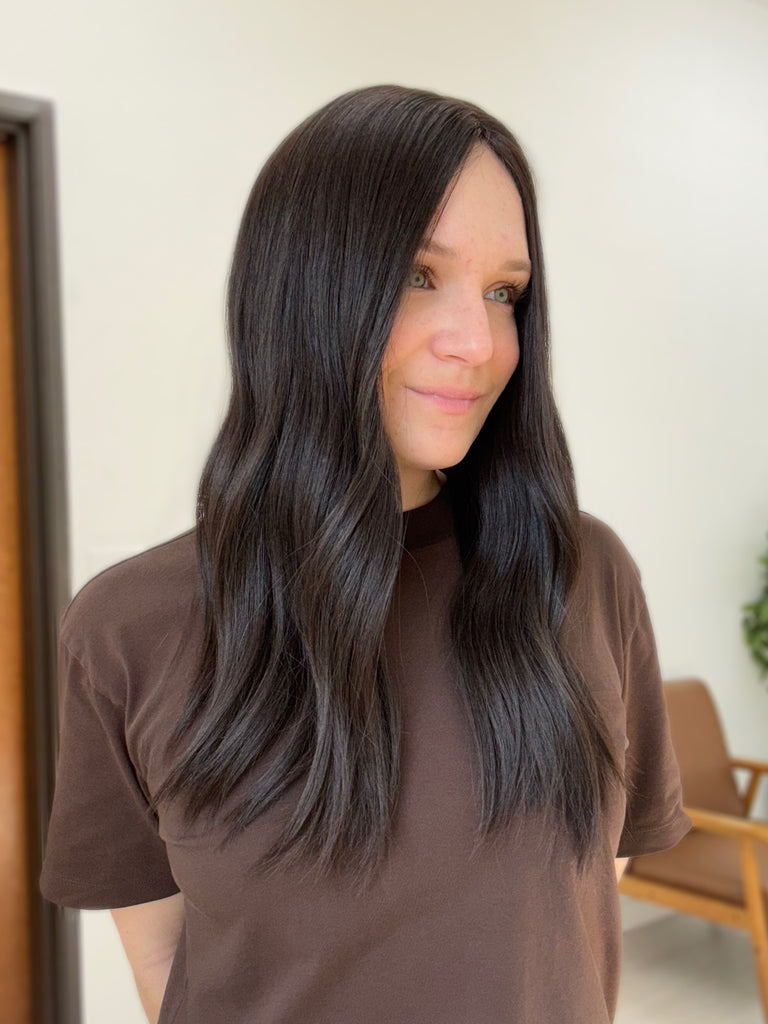  human hair toppers for women - silk or lace hair topper - gently used hair topper - silk top topper - hair topper hairstyles - used toppers for sale 