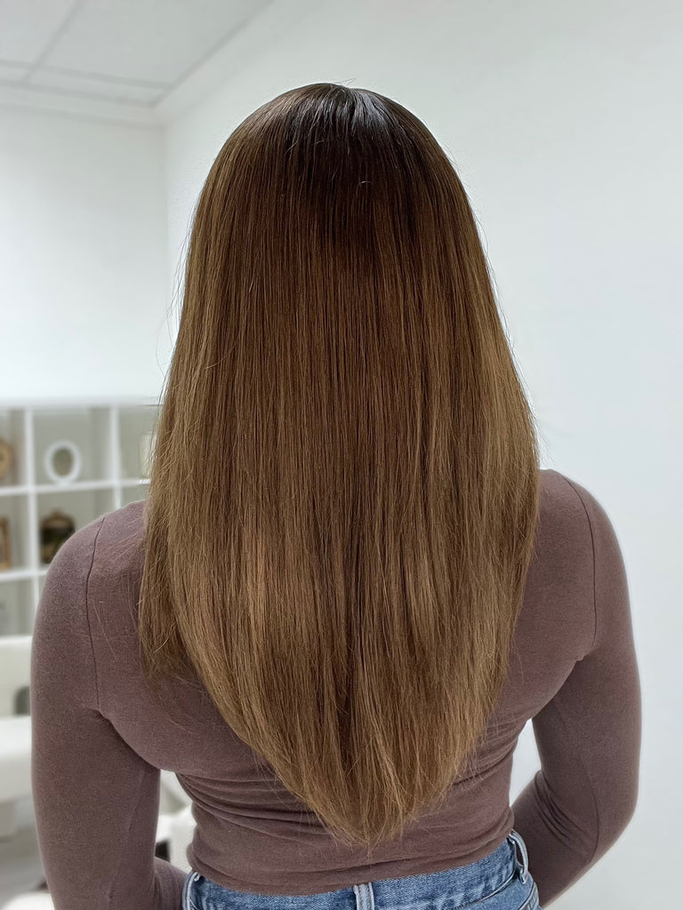 silk top lace front wig - lace front wig - lightly worn wig - preloved wig - wigs for women - affordable natural hair wigs - buy used wigs 
