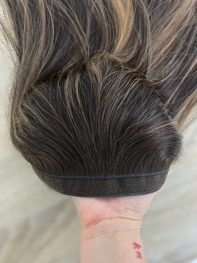 natural movement hair wigs - pony wigs - bandfall active wigs for women - non-slip human hair wigs - easy to style human hair wig - ponytail wigs 