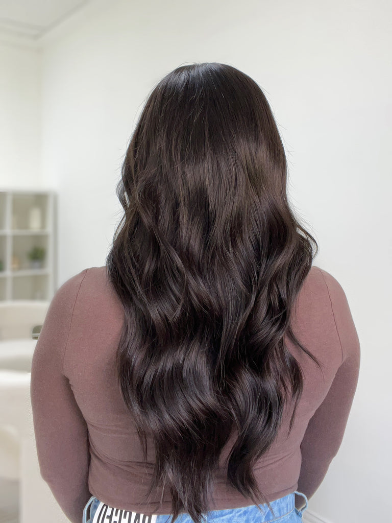 lace top human hair wig - black human hair wig - lace top wigs for women - breathable human hair wigs - affordable natural hair wigs - full coverage human hair wigs