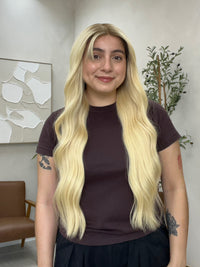 Gardeaux Wigs Cascade Collection Lace Top Wig - Light Butter Blonde - R3921