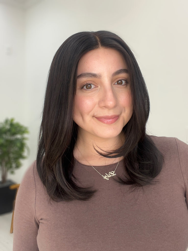 lace top human hair wig - black human hair wig - lace top wigs for women - breathable human hair wigs - affordable natural hair wigs - full coverage human hair wigs
