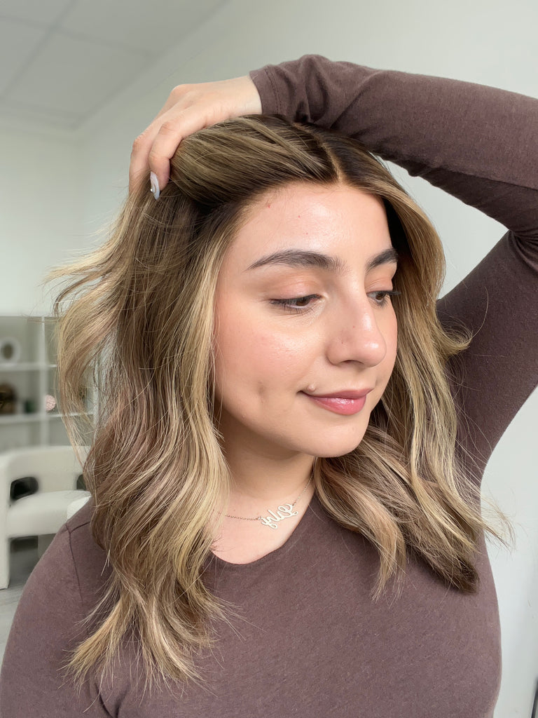 lace top human hair wig - blonde human hair wig - lace top wigs for women - breathable human hair wigs - affordable natural hair wigs - full coverage human hair wigs
