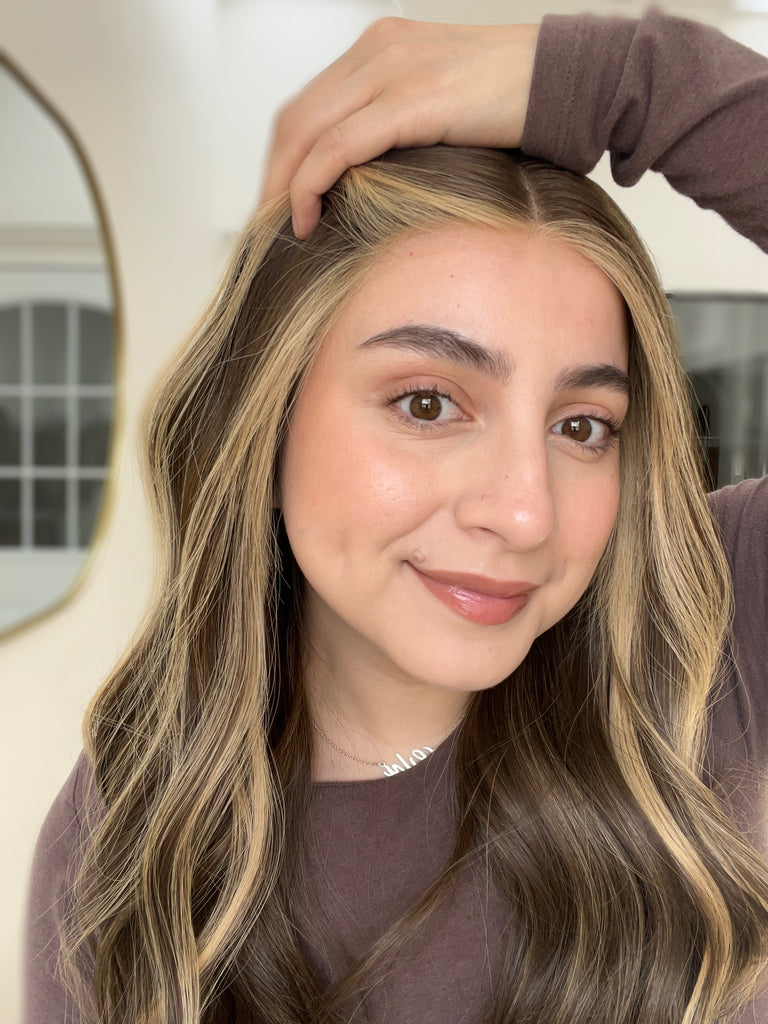 lace top human hair wig - brunette human hair wig - lace top wigs for women - breathable human hair wigs - affordable natural hair wigs - full coverage human hair wigs
