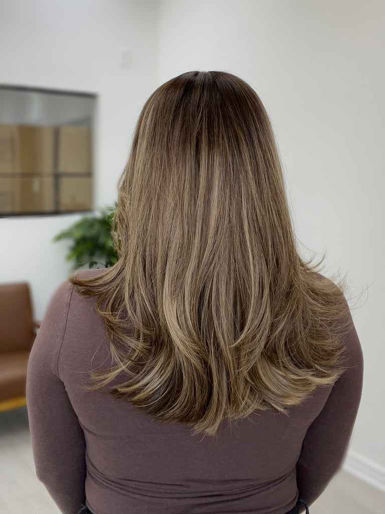  lace top human hair wig - blonde human hair wig - lace top wigs for women - breathable human hair wigs - affordable natural hair wigs - full coverage human hair wigs
