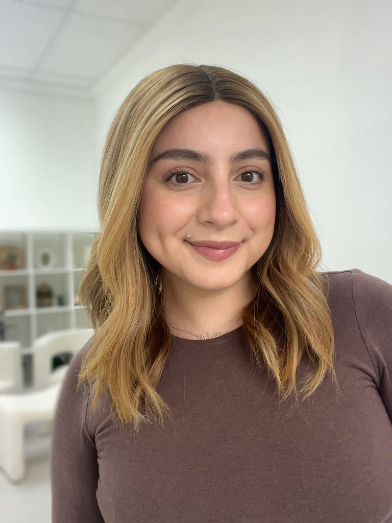 lace top human hair wig - blonde human hair wig - lace top wigs for women - breathable human hair wigs - affordable natural hair wigs - full coverage human hair wigs

