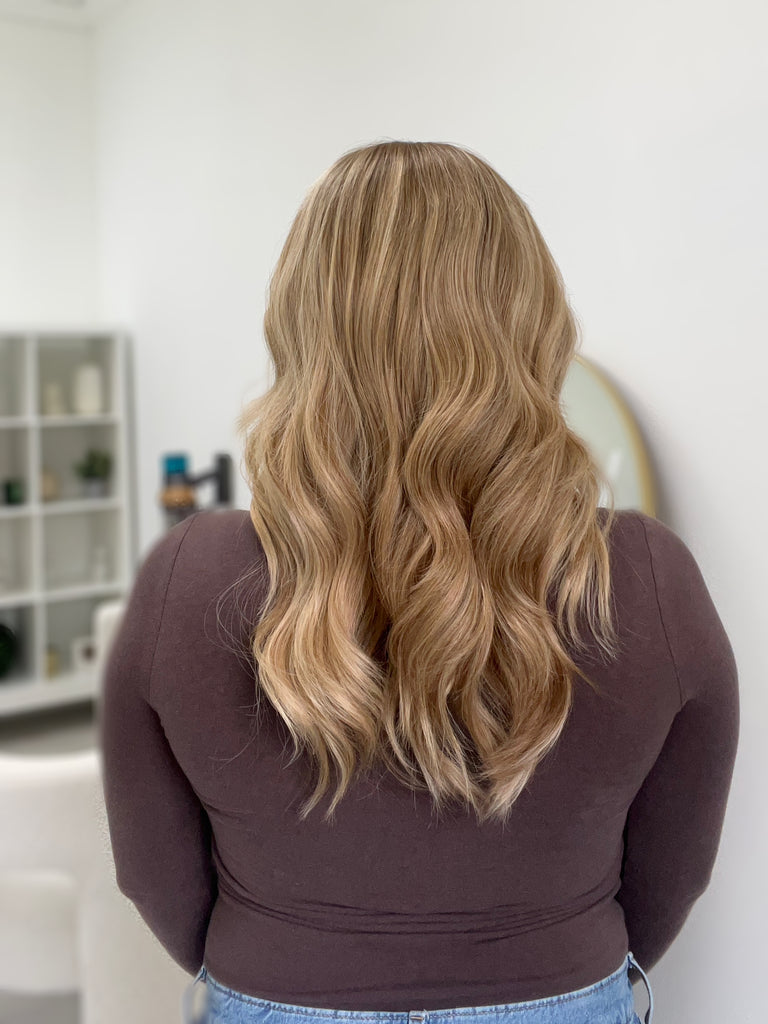  lace top human hair wig - blonde human hair wig - lace top wigs for women - breathable human hair wigs - affordable natural hair wigs - full coverage human hair wigs
