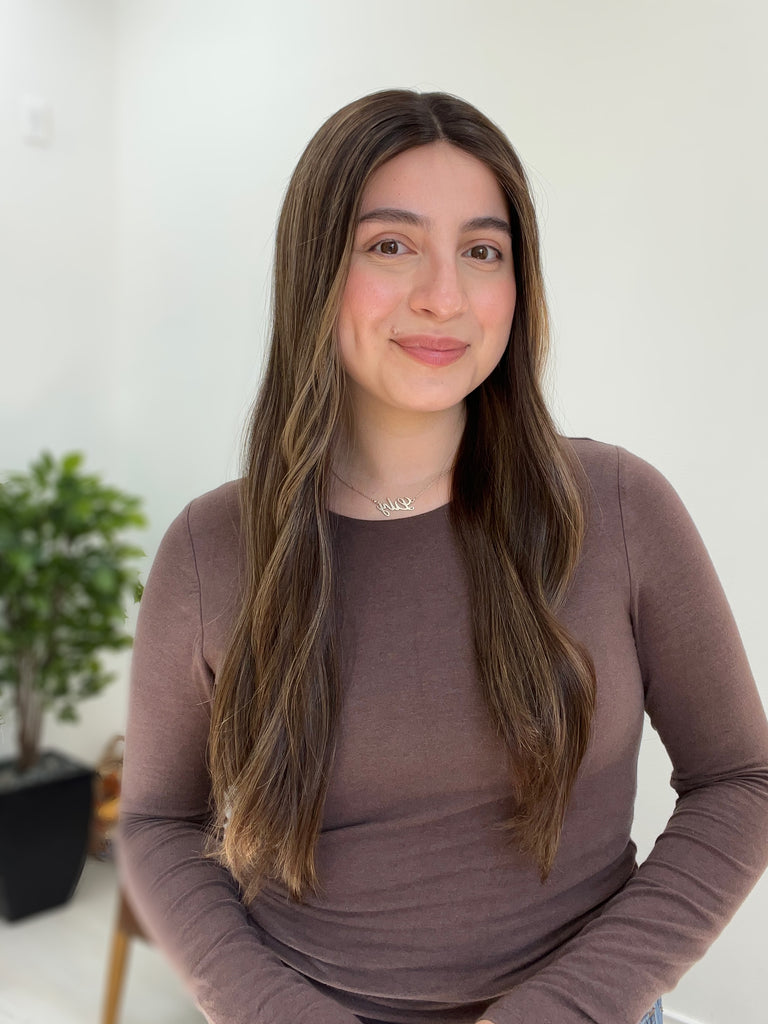 human hair toppers for women - silk or lace hair topper - gently used hair topper - silk top topper - hair topper hairstyles - used toppers for sale 
