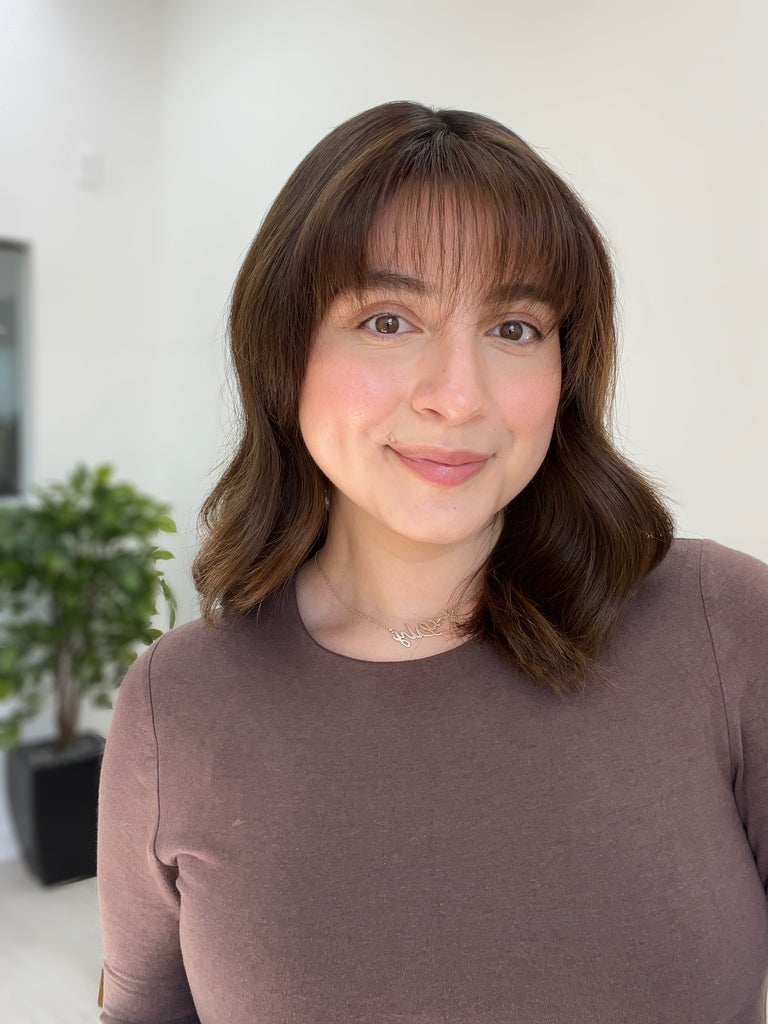 human hair toppers for women - silk or lace hair topper - gently used hair topper - silk top topper - hair topper hairstyles - used toppers for sale 
