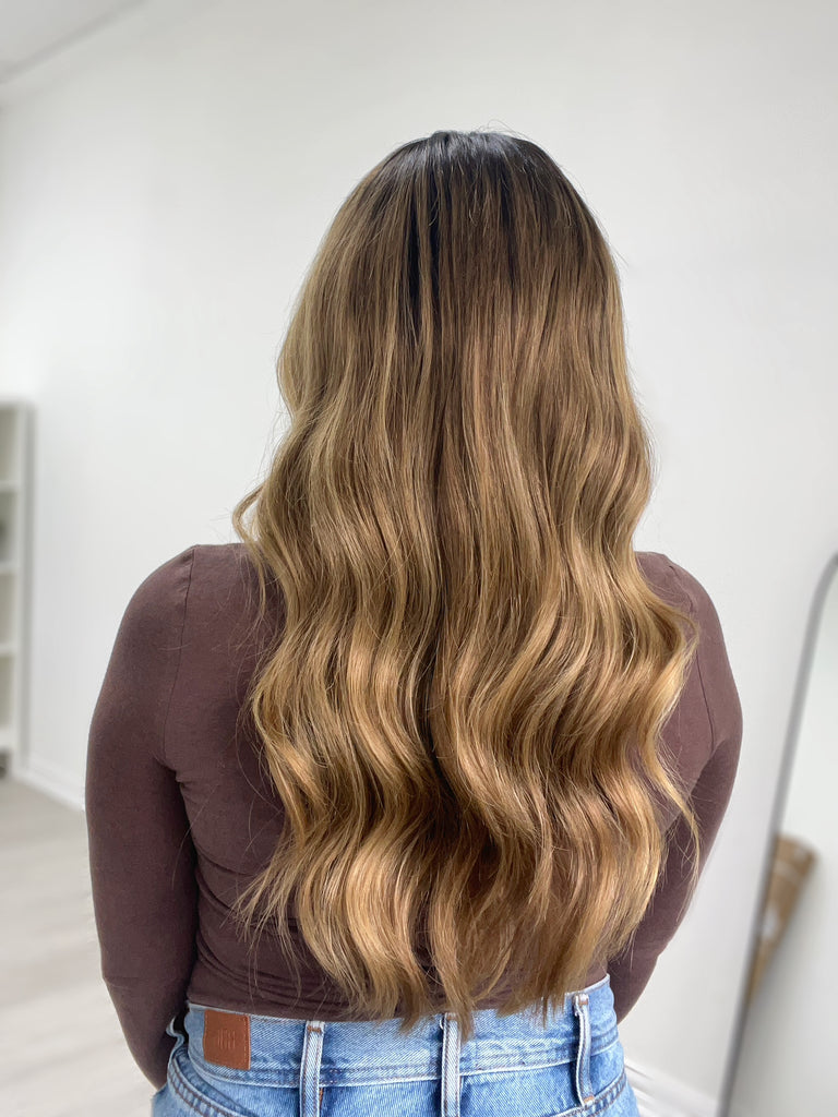 lace top human hair wig - brunette human hair wig - lace top wigs for women - breathable human hair wigs - affordable natural hair wigs - full coverage human hair wigs