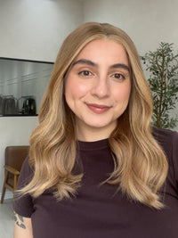 Dejaco Hair Lace Top Wig - Warm Honey Blonde with Light Blonde Face Framing - R3801