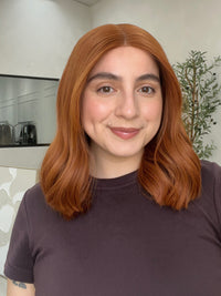 Lu's Wigs Lace Top Wig - Warm Ginger - R3802