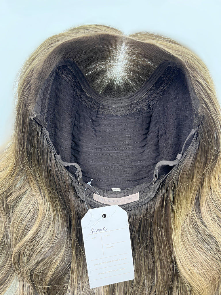 lace top human hair wig - brunette human hair wig - lace top wigs for women - breathable human hair wigs - affordable natural hair wigs - full coverage human hair wigs