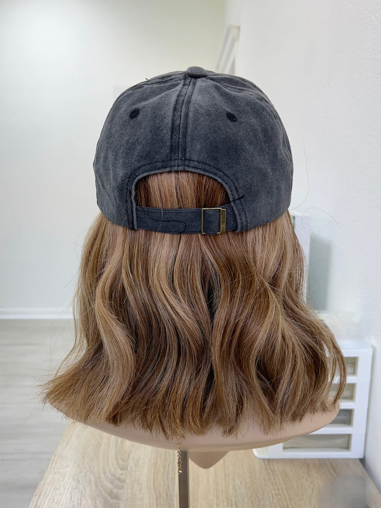 natural movement hair wigs - hat wigs - non-slip human hair wigs - easy to style human hair wig