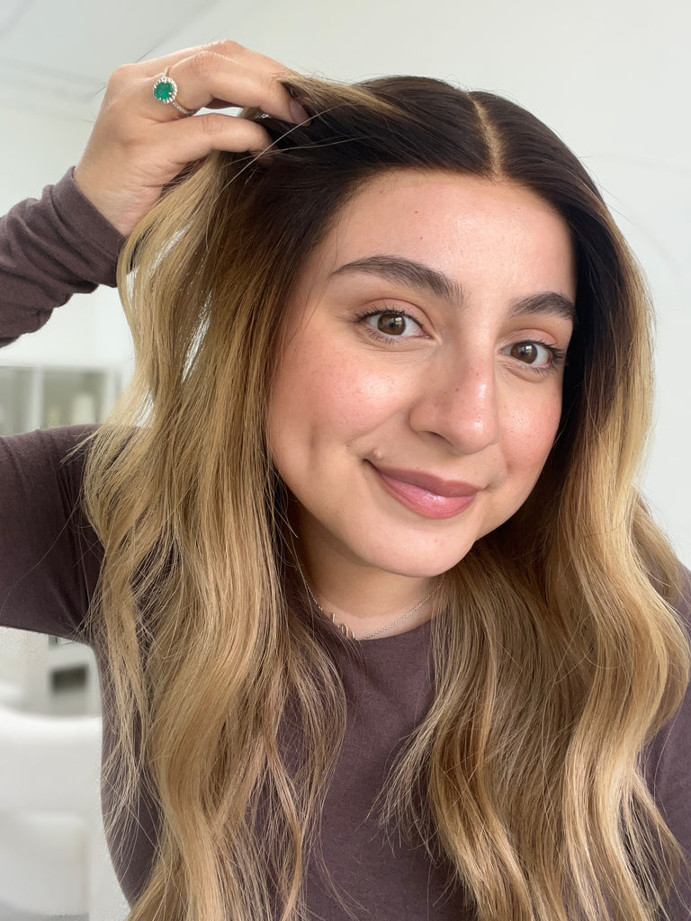 lace top human hair wig - blonde human hair wig - lace top wigs for women - breathable human hair wigs - affordable natural hair wigs - full coverage human hair wigs