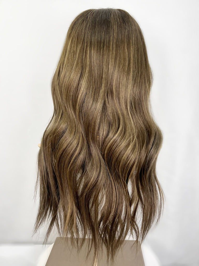 Hair Mama Silk Illusion Lace Top Wig, "Amara" (R1662) - Silk or Lace