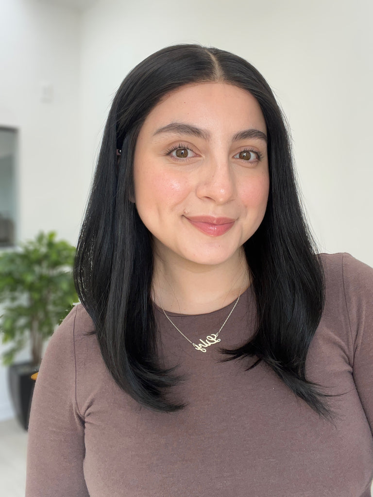 lace top human hair wig - black human hair wig - lace top wigs for women - breathable human hair wigs - affordable natural hair wigs - full coverage human hair wigs
