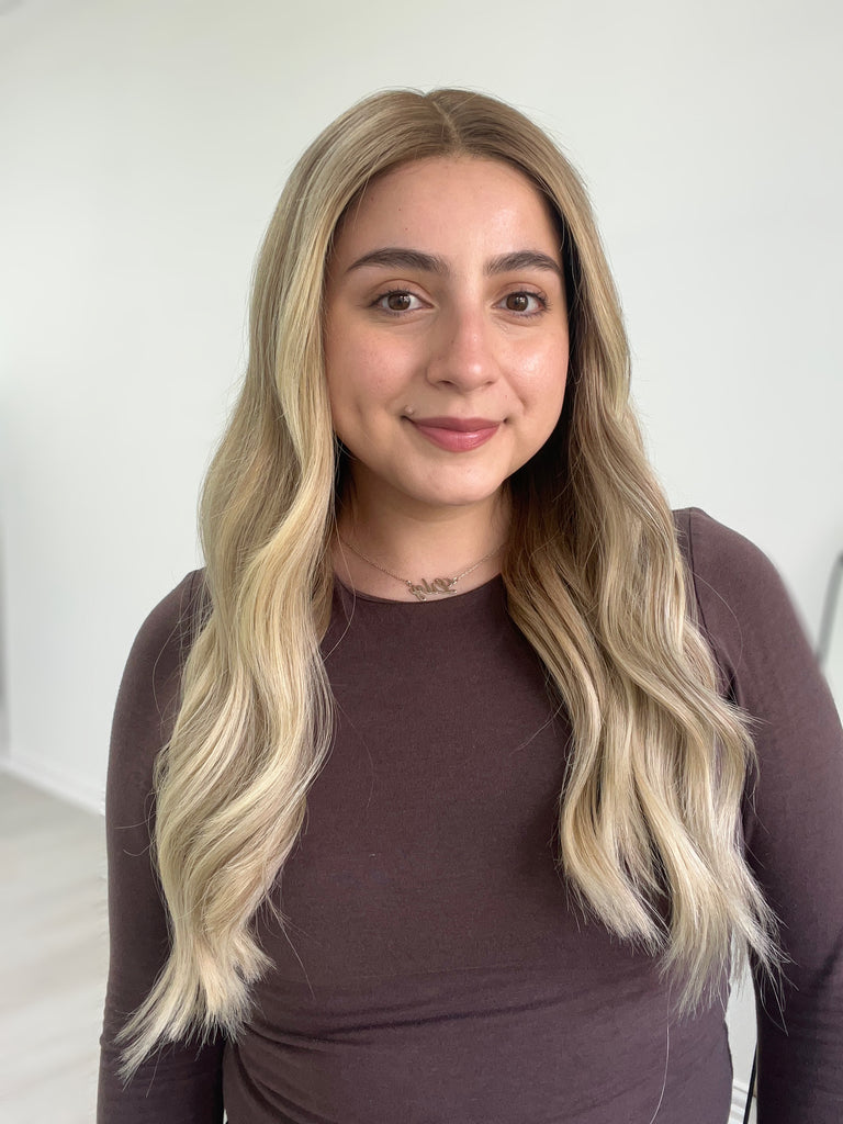  lace top human hair wig - blonde human hair wig - lace top wigs for women - breathable human hair wigs - affordable natural hair wigs - full coverage human hair wigs
