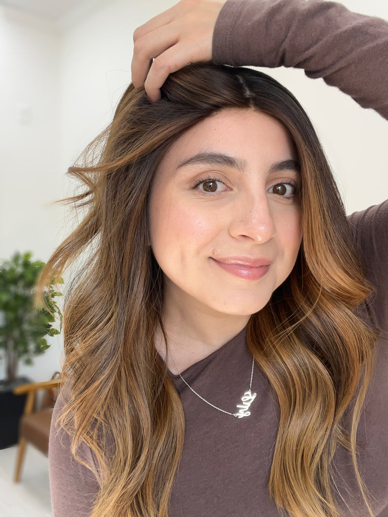 silk top lace front wig - lace front wig - lightly worn wig - preloved wig - wigs for women - affordable natural hair wigs - buy used wigs 
