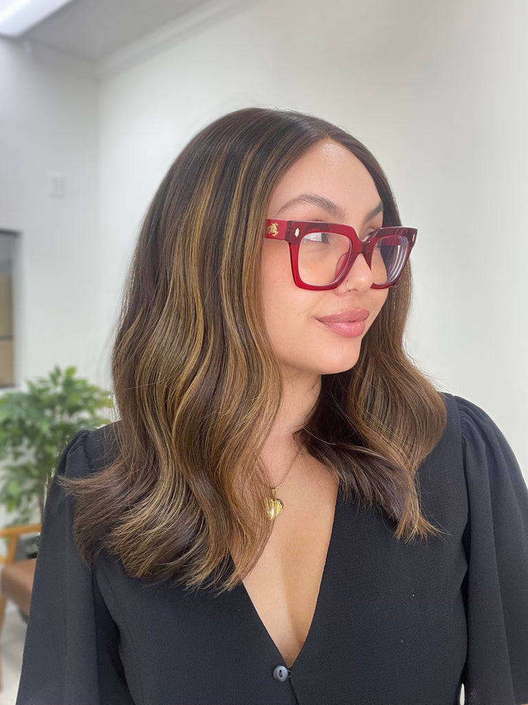 lace top human hair wig - brunette human hair wig - lace top wigs for women - breathable human hair wigs - affordable natural hair wigs - full coverage human hair wigs
