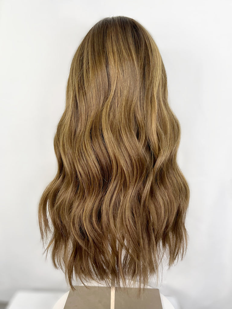 Lusta Silk Top Wig, "Custom Brunette" (R1682) - Silk or Lace