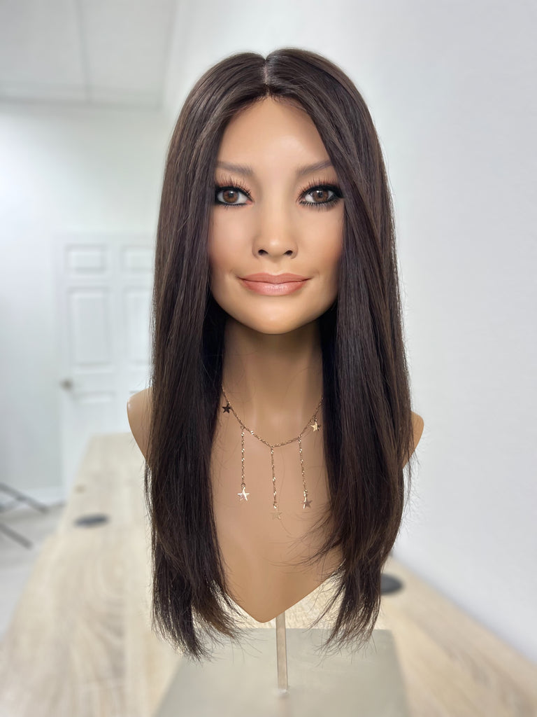 silk top lace front wig - lace front wig - lightly worn wig - preloved wig - wigs for women - affordable natural hair wigs - buy used wigs