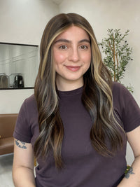 Madison Wigs Comfort Cap Lace Top Wig - Tatiana Dark Medium Brown with Highlights - R3807