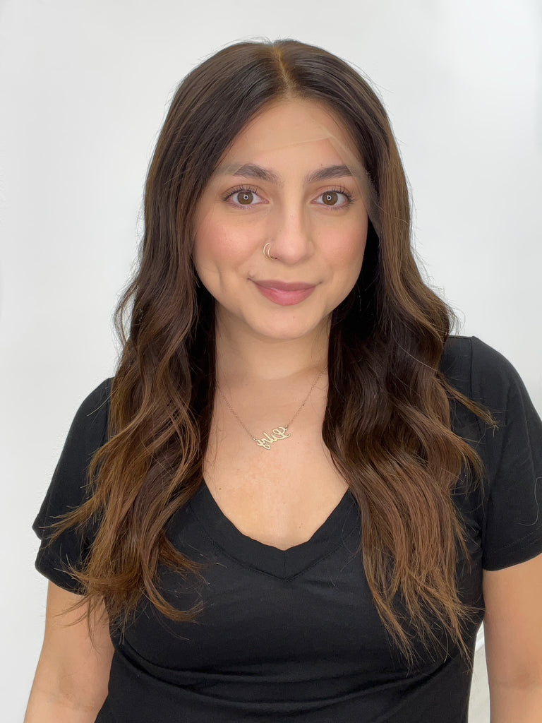 Silk or Lace Leo Collection Lace Top Wig, "Mia" (R1635) - Silk or Lace