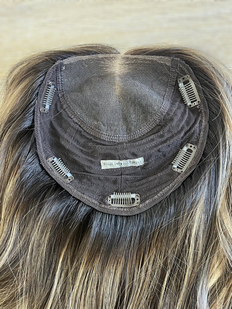 human hair toppers for women - silk or lace hair topper - gently used hair topper - silk top topper - hair topper hairstyles - used toppers for sale 