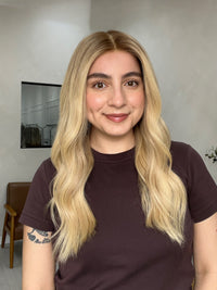 Hairalicious Lace Top Wig - Khloe Kardashian Sunny Golden Beige Blonde - R3713