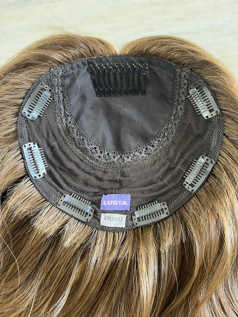 human hair toppers for women - silk or lace hair topper - gently used hair topper - silk top topper - hair topper hairstyles - used toppers for sale 